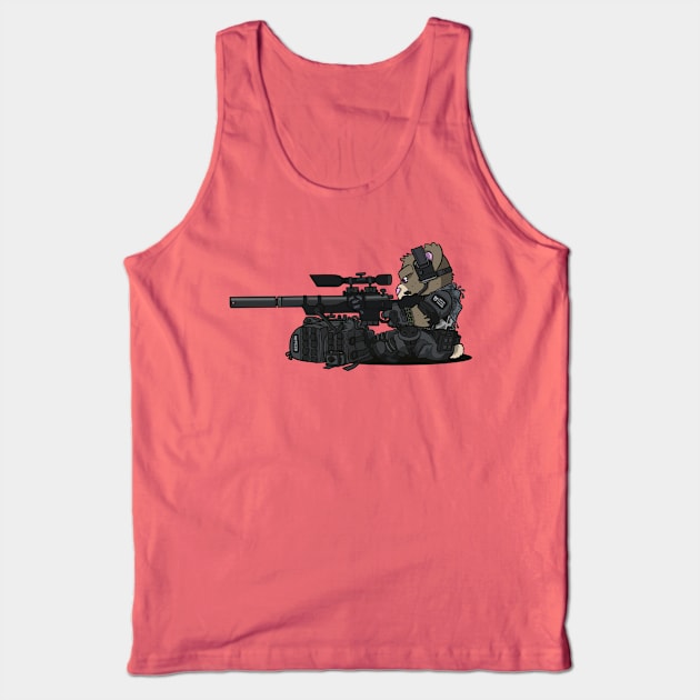 SKOPE (Black) Tank Top by hiwez